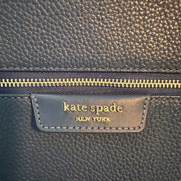 kate spade new york Hudson Color Blocked Pebble Leather Messenger Crossbody - Picture 3 of 5